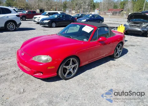 2004 Mazda Mazdaspeed Mx-5 Miata Cloth z USA, uszkodzony, nr VIN JM1NB354040409831